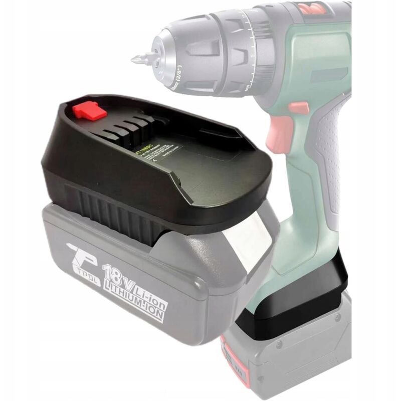 foto del prodotto adattatore convertitore per batteria makita da 18 v a bosch mt18bsc .