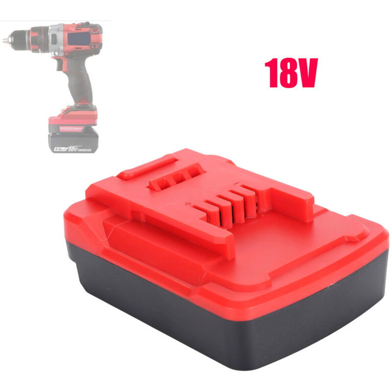 foto del prodotto adattatore convertitore rosvola per batteria agli ioni di litio bosch da 18 v a batteria agli ioni di litio einhell da 18 v senza batteria 