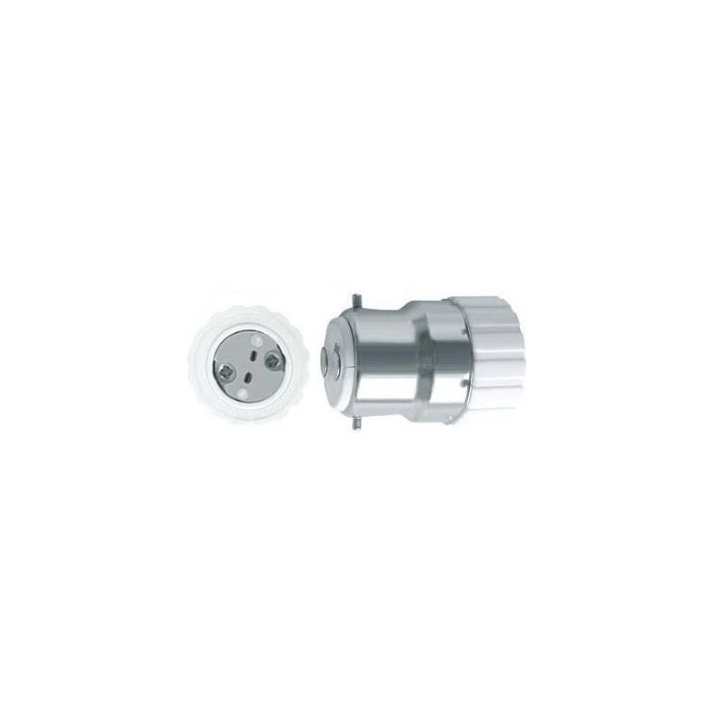 foto del prodotto adattatore da b22 a mr16 o da baionetta gu5.3 a g4