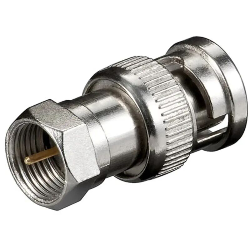 foto del prodotto adattatore da spina f satellitare a spina bnc zinco