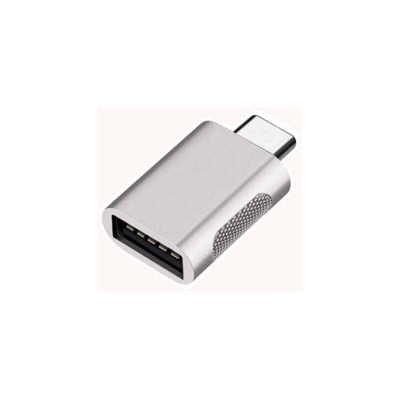foto del prodotto adattatore da tipo c a usb3.0 femmina, adattatore da usb2.0 a usb c per telefono cellulare, adattatore lega di zinco c maschio a usb3.0 femmina