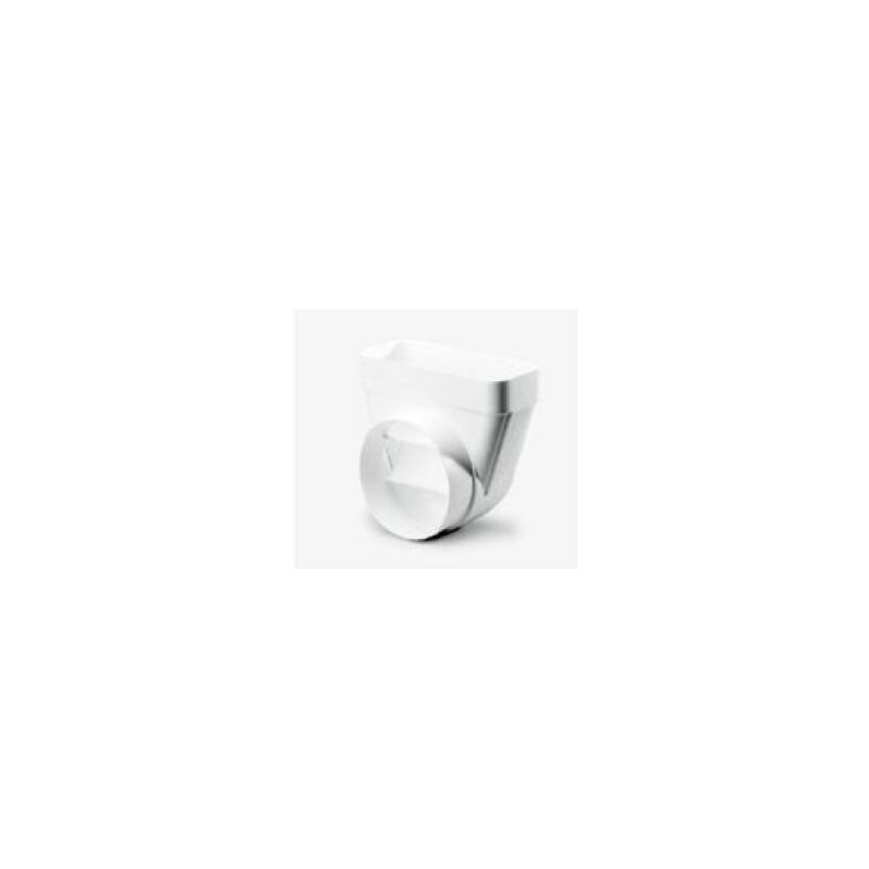 foto del prodotto adattatore di scarico piatto per cappuccio 94x227x205 mm novy 906405