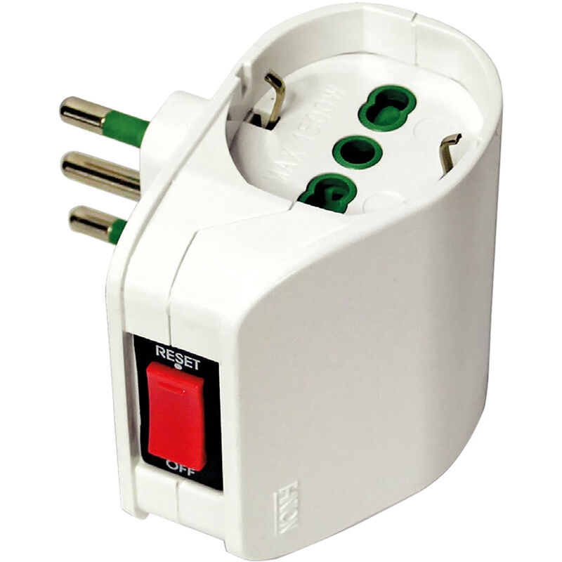 foto del prodotto adattatore doppio con limitatore termico 87310 fanton