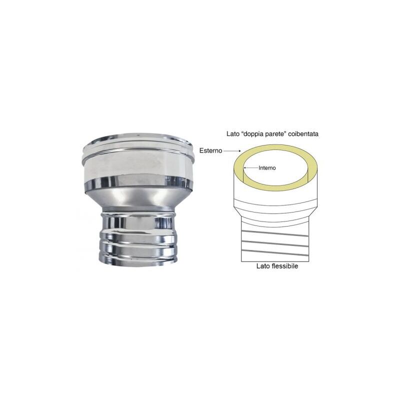foto del prodotto adattatore dp flex dn 100 150
