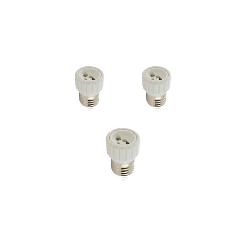 foto del prodotto adattatore e27 a gu10 lot de 3