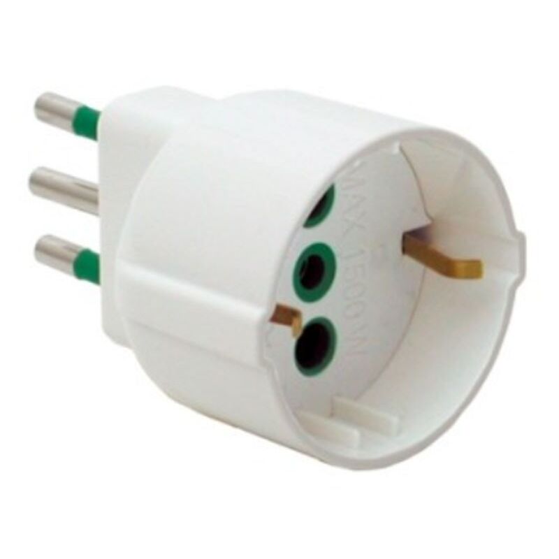 foto del prodotto adattatore fanton spina 16a t e presa schuko 82130