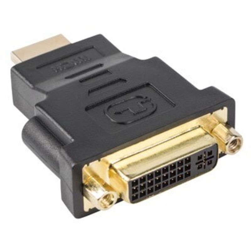 foto del prodotto adattatore hdmi maschio dvi-d femmina 24 5 single link - lanberg