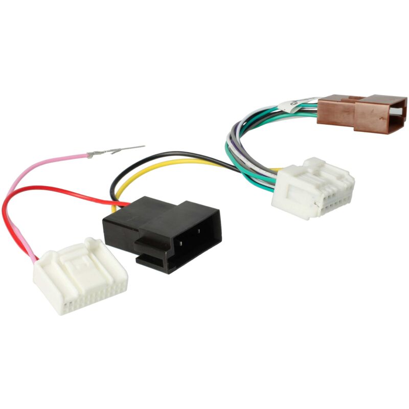 immagine 0 del prodotto adattatore iso per autoradio compatibile con dacia duster dal 03 2010 modello di auto vhbw