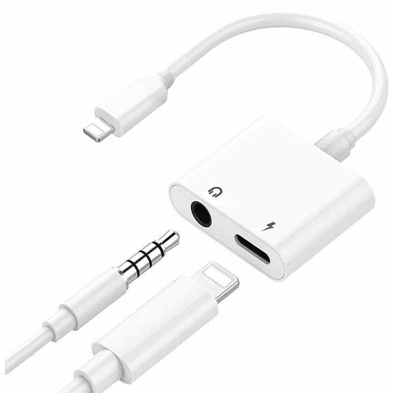 foto del prodotto adattatore jack per cuffie per iphone xs xs max xr 8 8 plus 