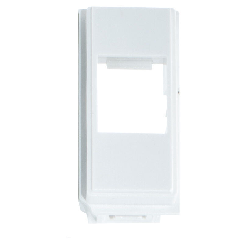 foto del prodotto adattatore keystone rj45 fanton per serie living now bianco 23959
