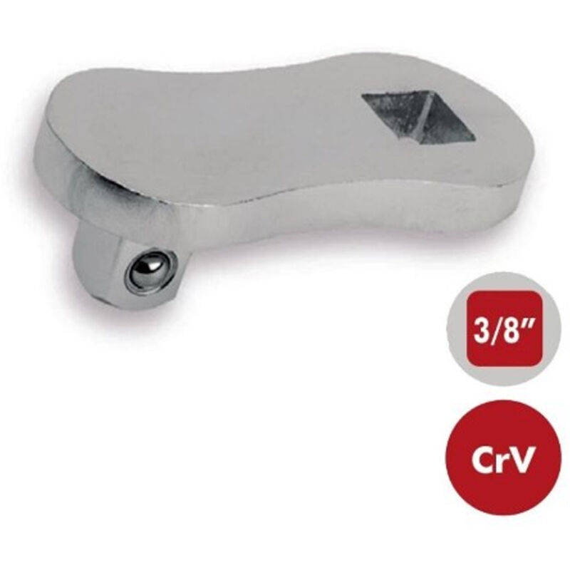 foto del prodotto adattatore manuale per spazi ristretti attacco quadro 3 8 cr v dogher 524 020