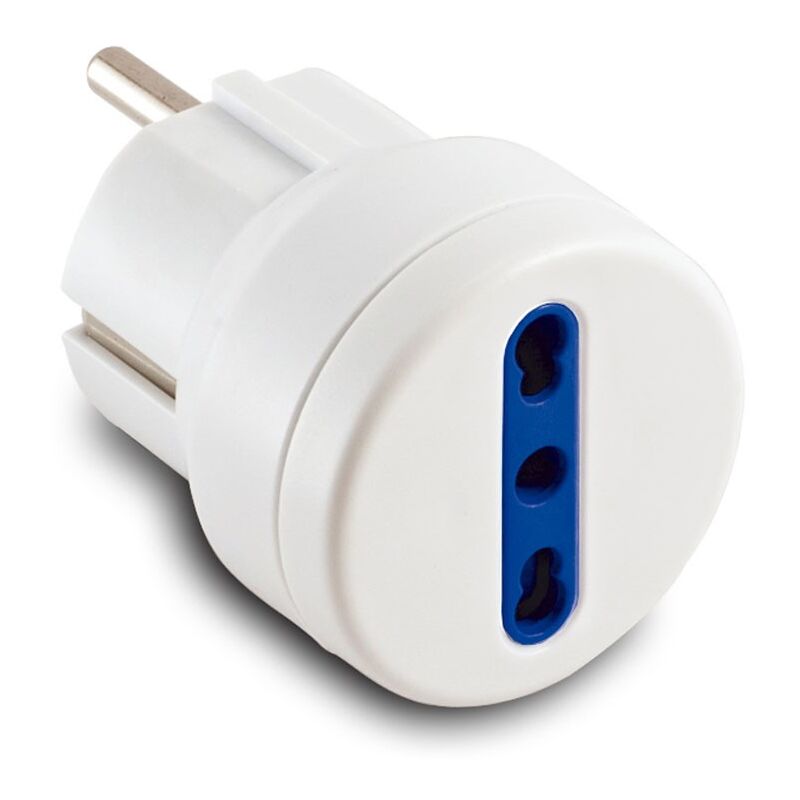 foto del prodotto adattatore master bivalente schuko bianco 10 16a 05771