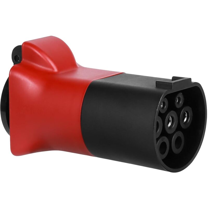 foto del prodotto adattatore mg4 v2l tipo 2 a schuko 16a 3,5kw 230v, compatibile con i modelli mg4, mg5, mg zs e mg marvel r, per l alimentazione durante il campeggio,