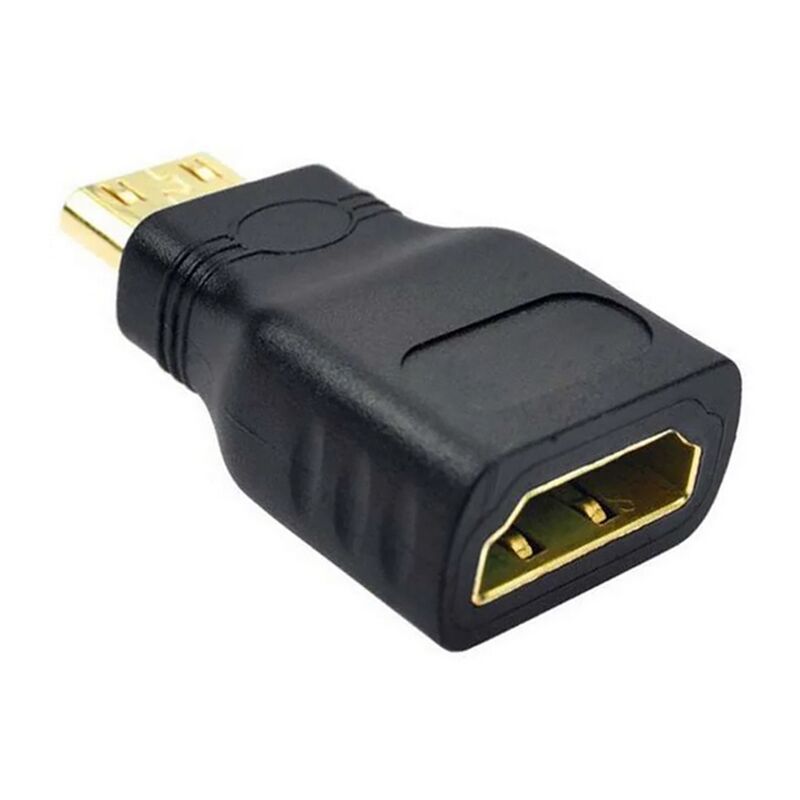 foto del prodotto adattatore mini hdmi maschio a hdmi femmina aigostar