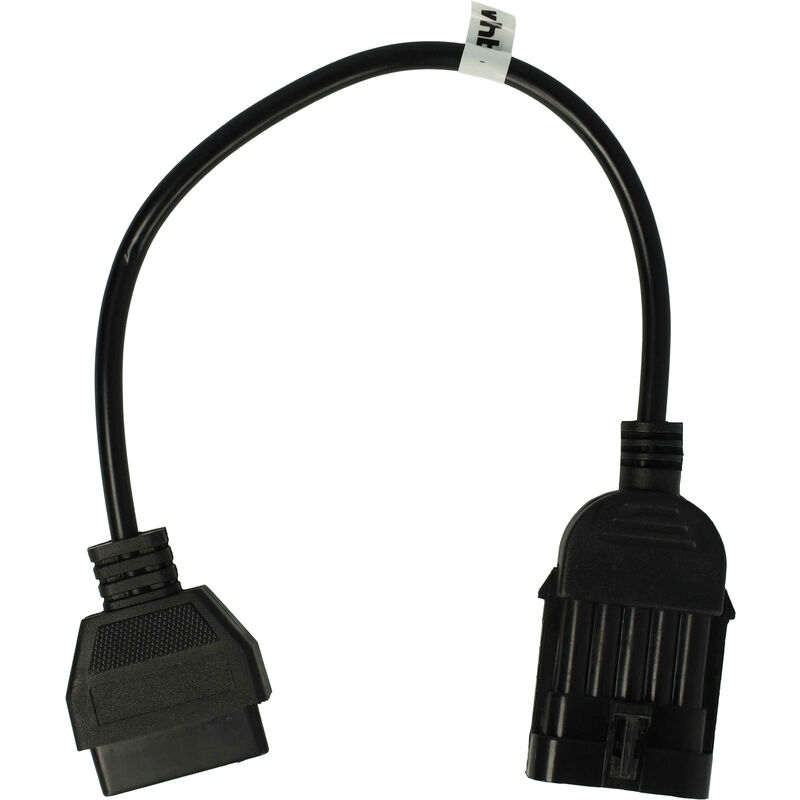 foto del prodotto adattatore obd2 obd1 a 10 pin a obd2 compatibile con opel bj 1997 calibra, kadett, corsa, tigra, omega, vectra, astra auto 30 cm vhbw