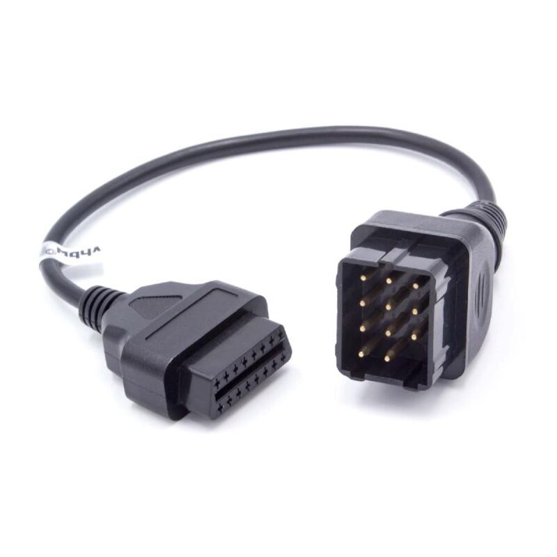 foto del prodotto adattatore obd2 obd1 a 11 pin a obd2 compatibile con renault auto 30 cm vhbw