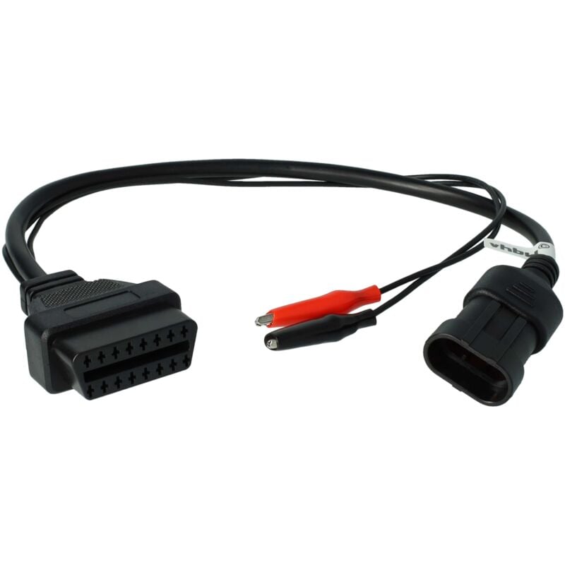 foto del prodotto adattatore obd2 obd1 a 3 pin a obd2 compatibile con alfa romeo, fiat, lancia, polonez auto 30 cm vhbw