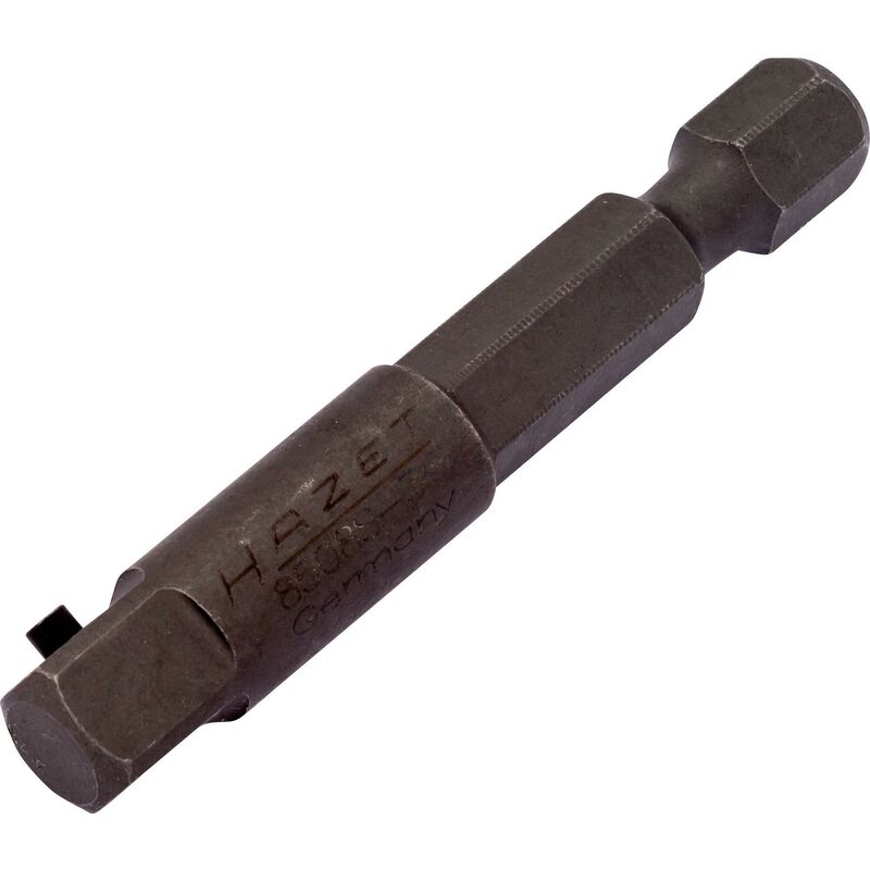 foto del prodotto adattatore per avvitatore ad impulso 8508s 3 attacco esagonale, massiccio, 1 4 di pollice 6,3 mm attacco quadro, massiccio, 1 4 di pollice 6,3