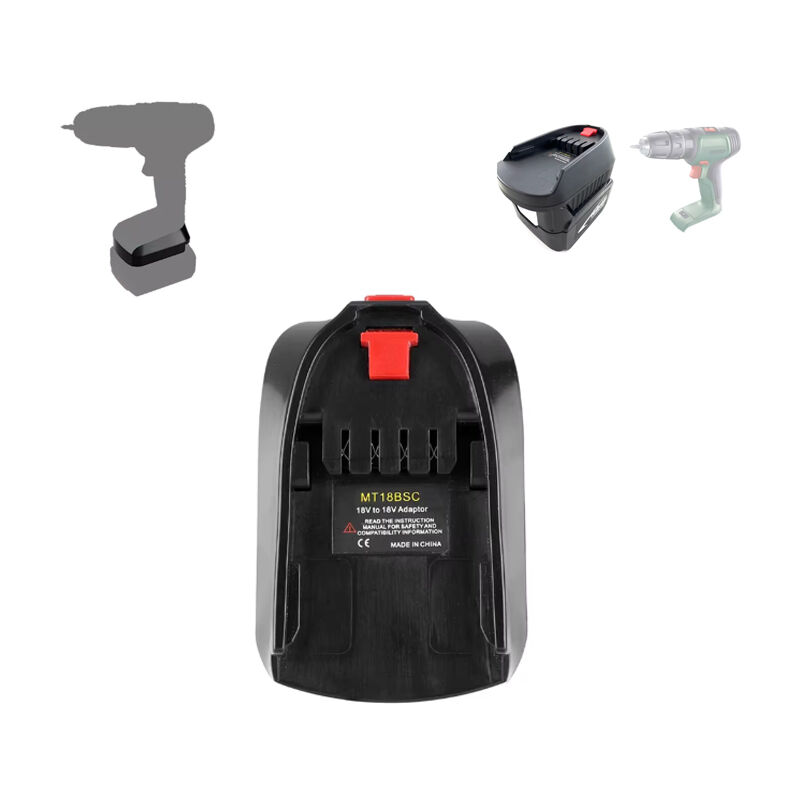 foto del prodotto adattatore per batteria per utensili bosch da 18 v, convertitore da batteria makita da 18 v b a utensili bosch da 18 v c, batteria makita per