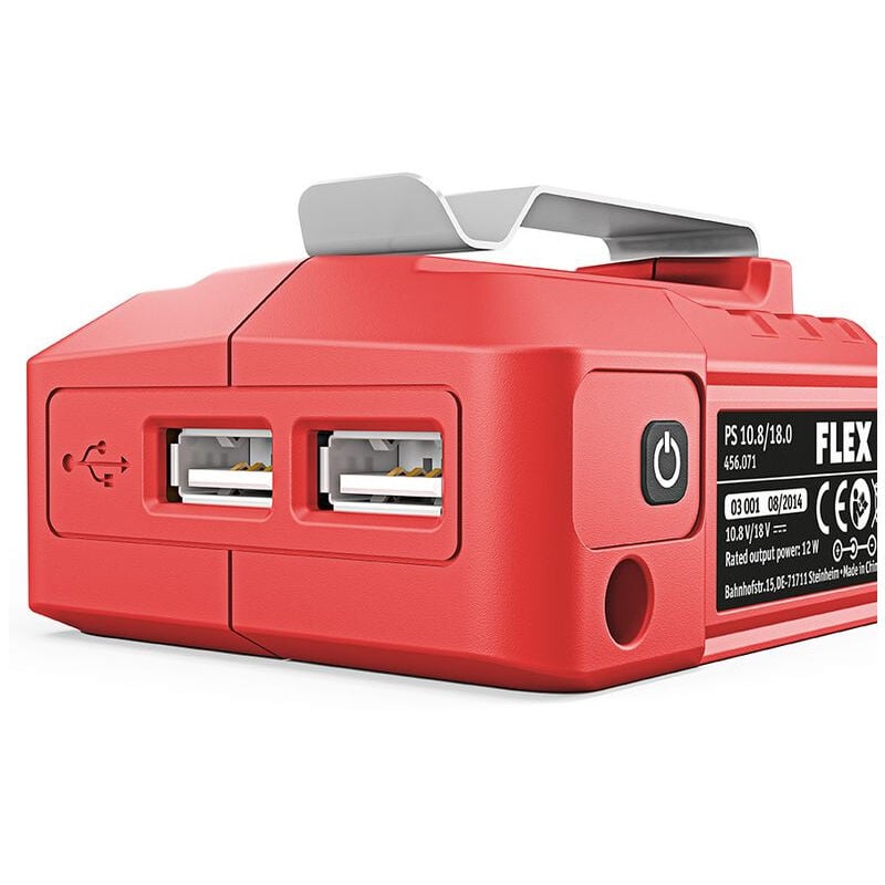 foto del prodotto adattatore per batteria ps 10.8 18.0 flex 456071