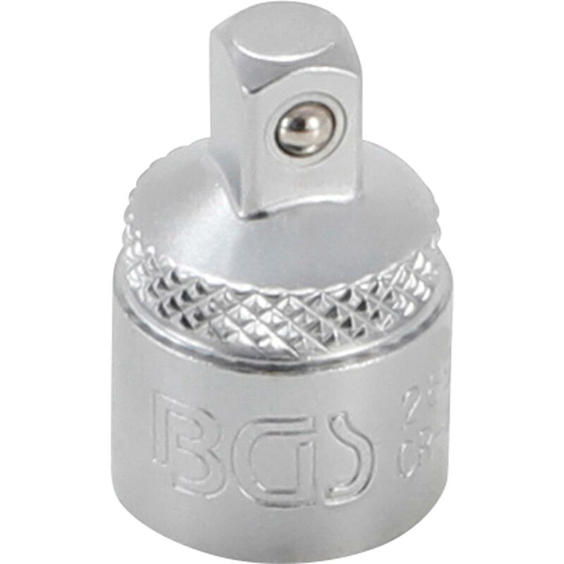 foto del prodotto adattatore per bussola quadro interno 10 mm 3 8 quadro esterno 6,3 mm 1 4 