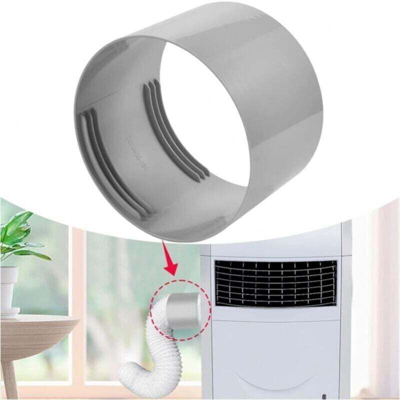 foto del prodotto adattatore per condizionatore d'aria per finestre con tubo flessibile per condizionatore d'aria mobile, tubo flessibile di scarico portatile da 130 mm, parti e accessori per condizionatori d'aria