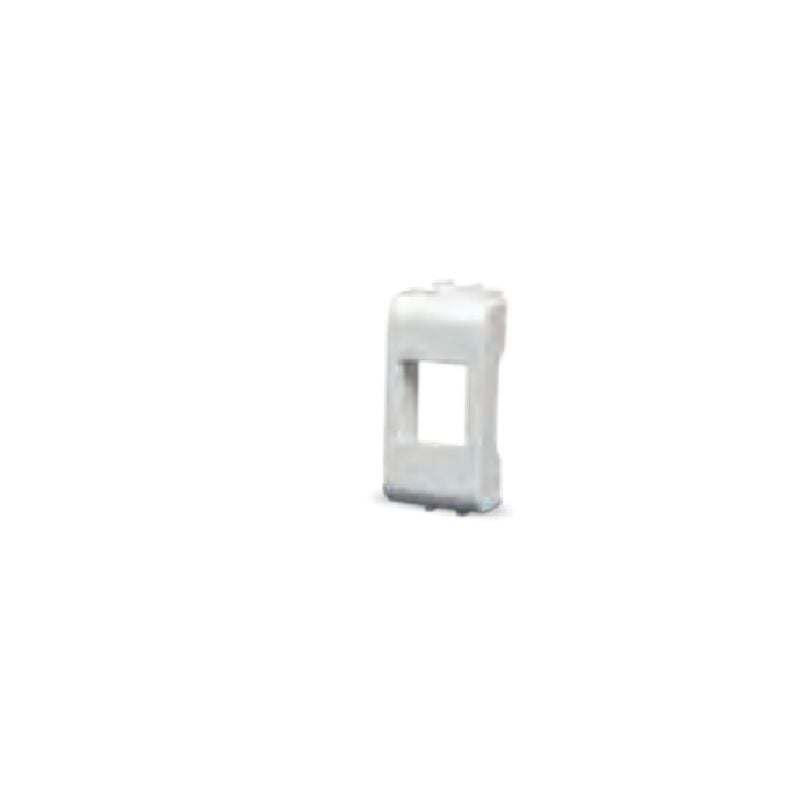 foto del prodotto adattatore per frutto 4 power abb serie chiara bianco irabbmw