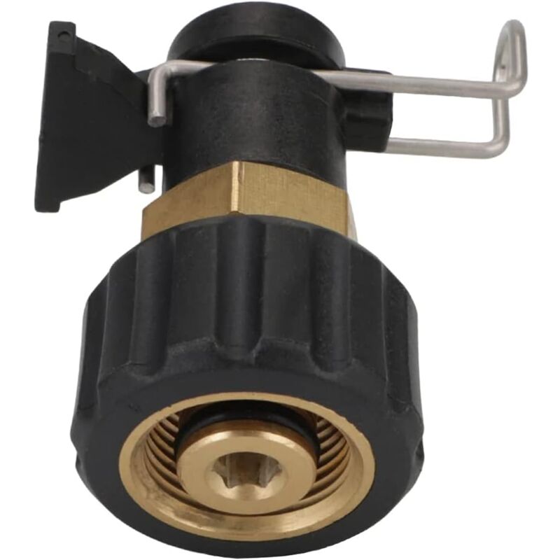 foto del prodotto adattatore per idropulitrice aiperq m22 14mm 2320 psi connettore per tubo flessibile di uscita per idropulitrice adattatore convertitore per tubo