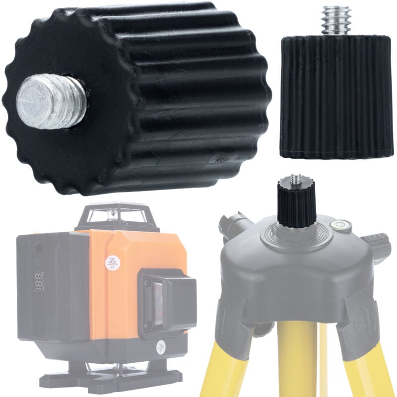 immagine 0 del prodotto adattatore per livella laser da 5 8 a 1 4 .
