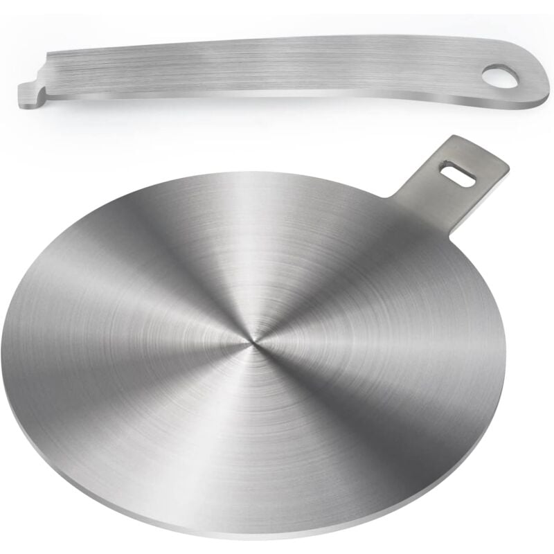 foto del prodotto adattatore per piano cottura a induzione 13cm, per macchine da caff moka e utensili da cucina, manico rimovibile bebusingoto