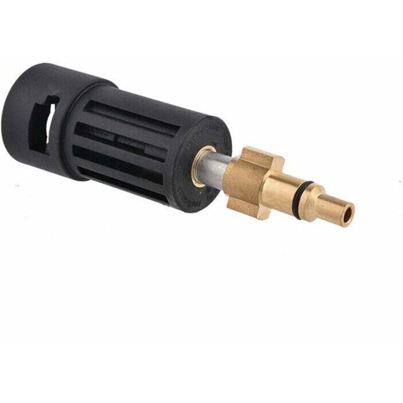 foto del prodotto adattatore per pistola idropulitrice, compatibile con lavor, gerni, anlu e karcher hd, dotato di sgancio rapido. specifico per karcher hd