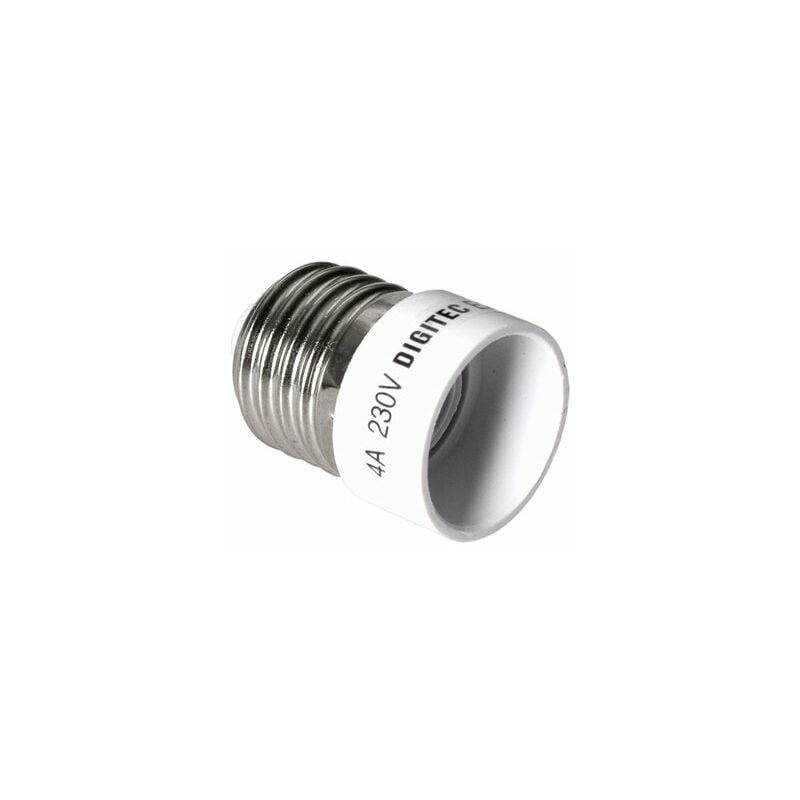 foto del prodotto adattatore per portalampada da e27 a e14 solo installazioni a 12 v o inferiori 