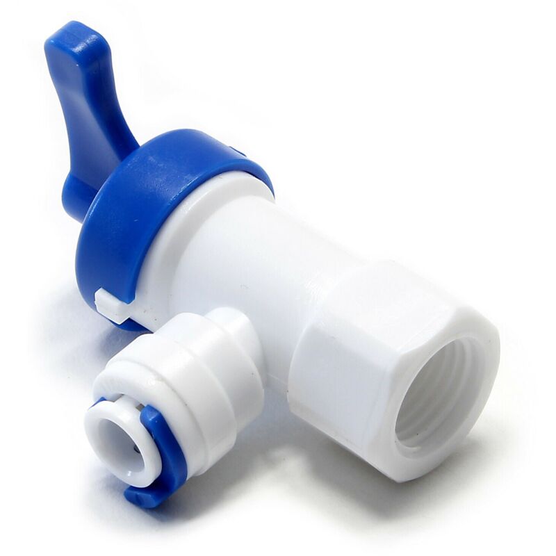 foto del prodotto adattatore per rubinetto acqua osmotica filettatura femmina 12,5 mm valvola bypass serbatoio acqua 160002859