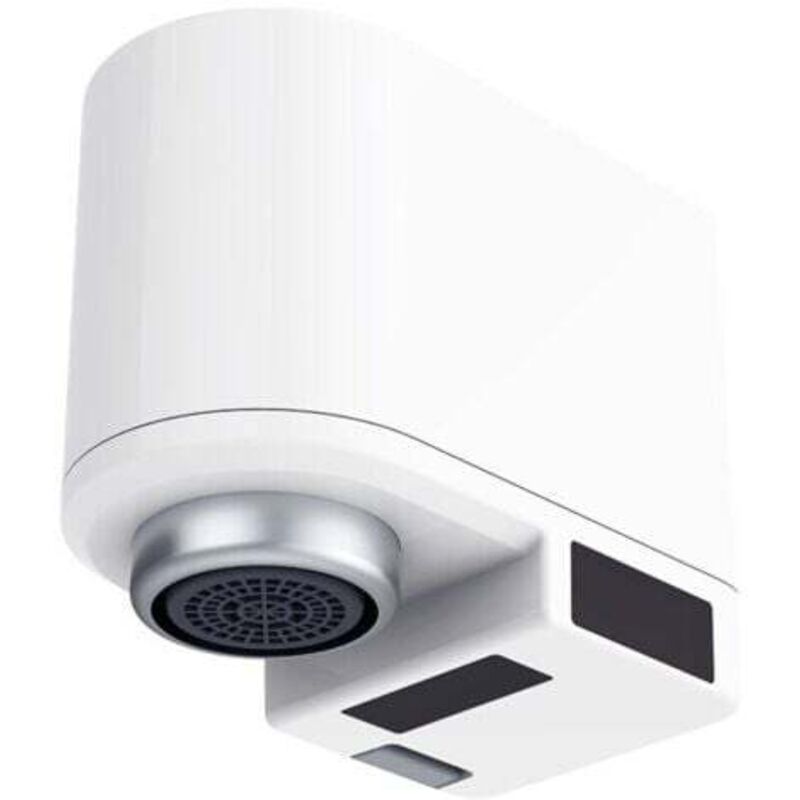 foto del prodotto adattatore per rubinetto touchless con sensore intelligente per cucina e bagno, sensore a infrarossi automatico con protezione antitraboccamento,