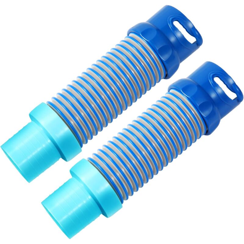 foto del prodotto adattatore per tubo flessibile da 2 pezzi x77094 per adattatore per tubo flessibile del collettore di foglie da piscina zodiac mx8 mx6