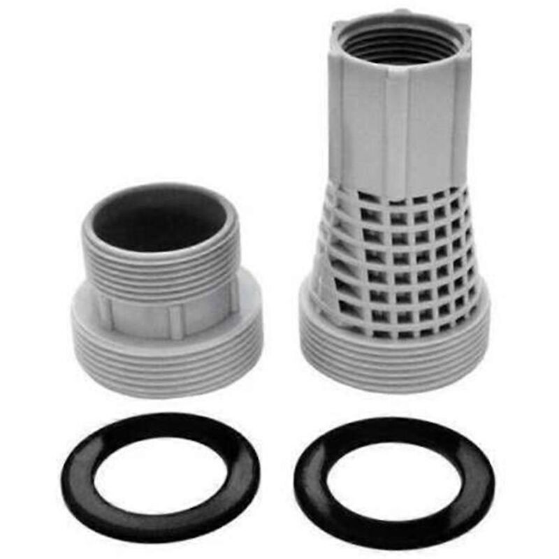 foto del prodotto adattatore per tubo flessibile di ricambio con collare per piscina fuori terra 58254 4k8001, accessori per piscina