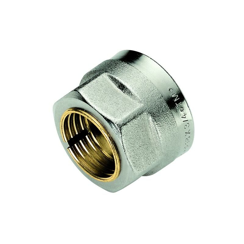 foto del prodotto adattatore per tubo rame modello tenblock 1 2 14 tiemme raccorderie spa