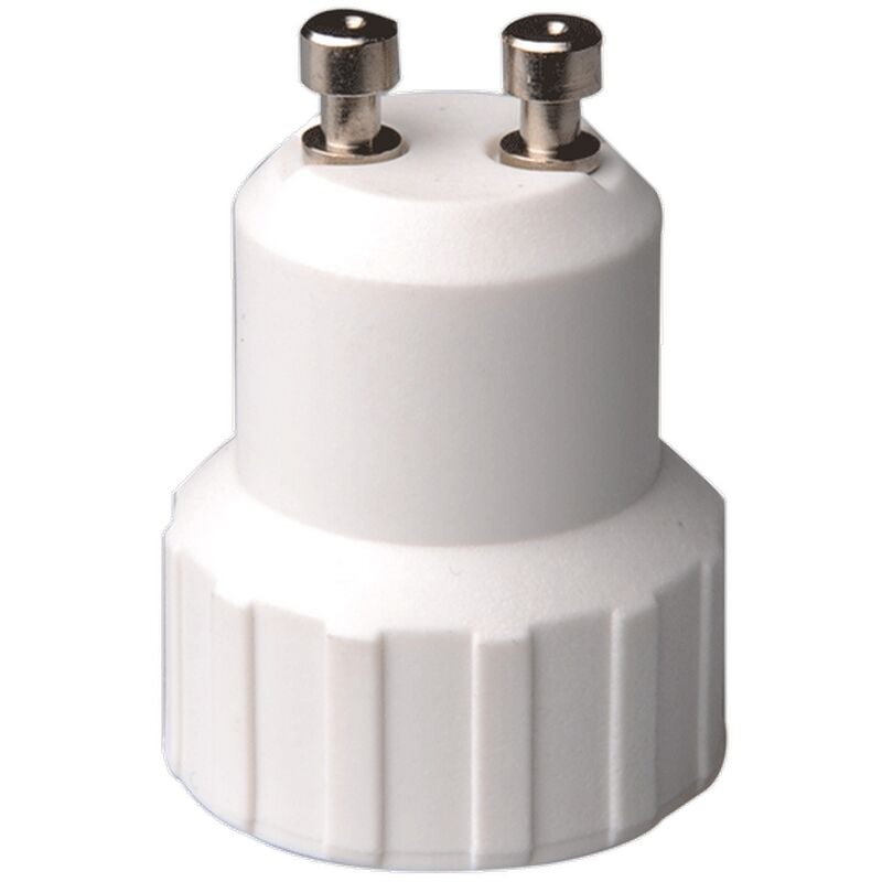 foto del prodotto adattatore portalampada da gu10 a e14 bianco 250v aigostar