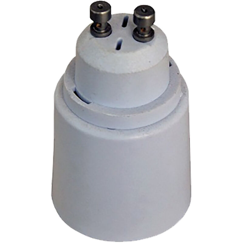 foto del prodotto adattatore portalampada da spina gu10 a presa e27