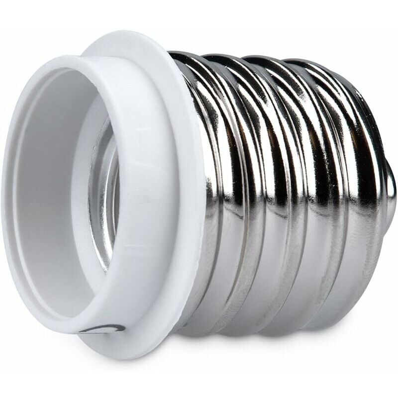 foto del prodotto adattatore presa alovez 10x convertitore presa e40 e27 10x adattatore presa lampada e27 per lampada alogena led