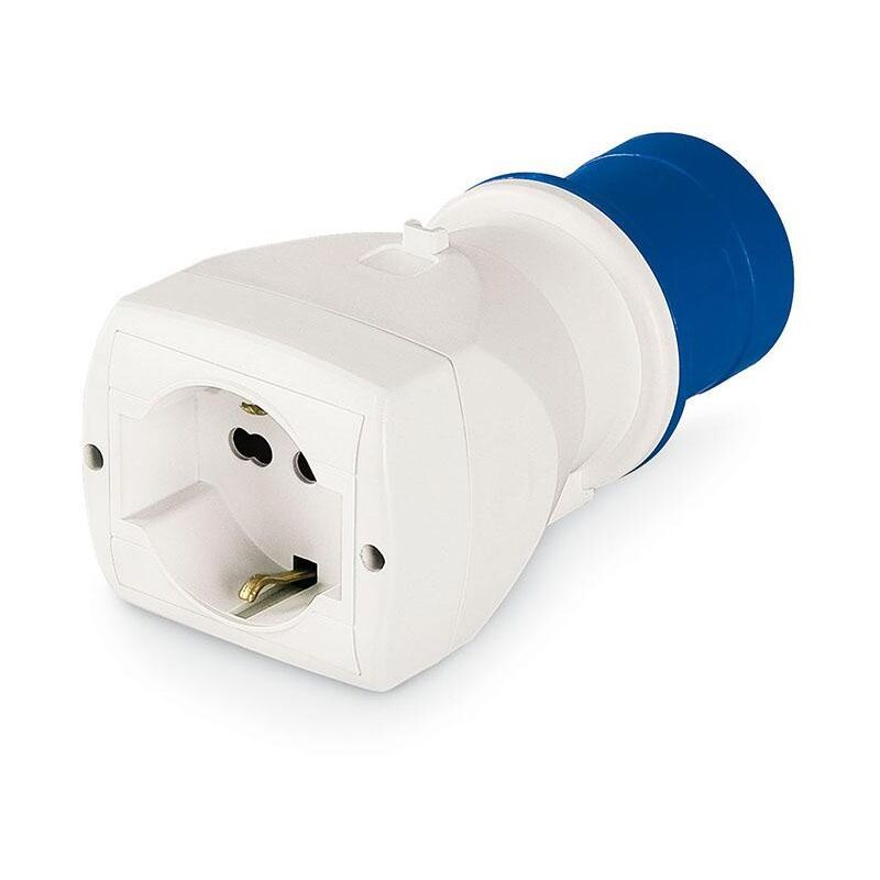 foto del prodotto adattatore presa domestica ip20 16a 2p t 250v 6h 1 p40 scame 610.371