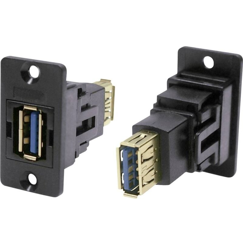 foto del prodotto adattatore, presa presa usb tipo a su presa usb tipo a cp30605nx cliff contenuto 1 pz.