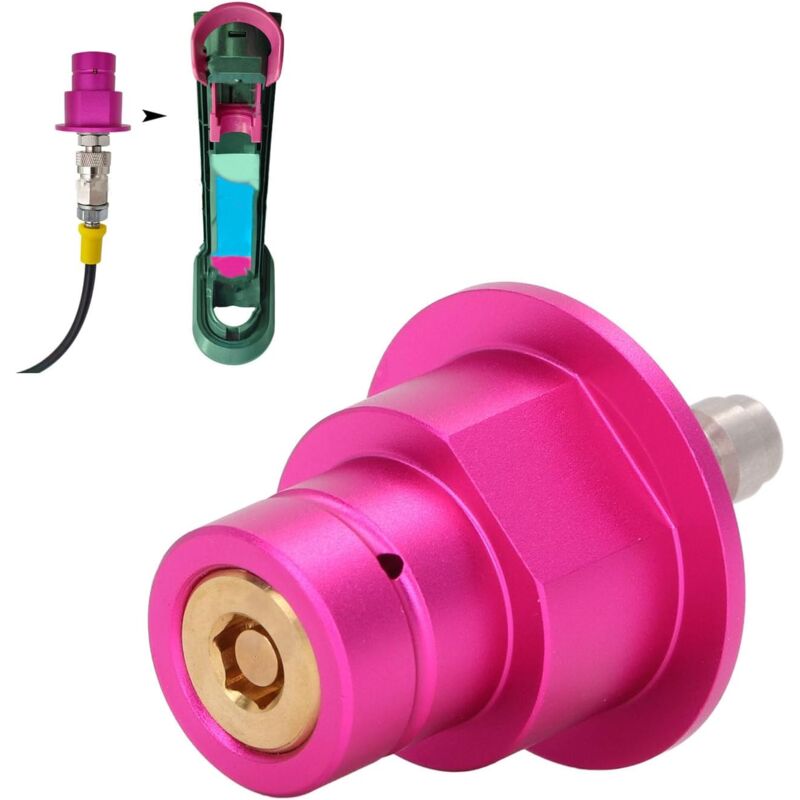 foto del prodotto adattatore rapido co2, valvola per macchina per bibite migliorata, accessori per il riempimento per bombola co2 universale a collegamento rapido,