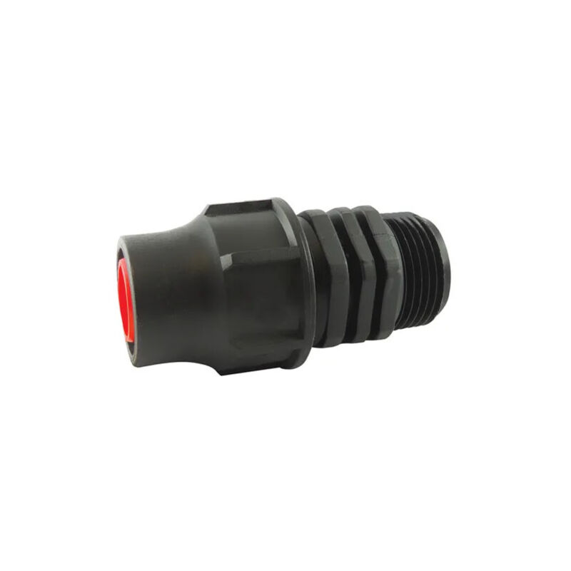 foto del prodotto adattatore rapido, maschio 20x27, per tubo gocciolante da 16 mm