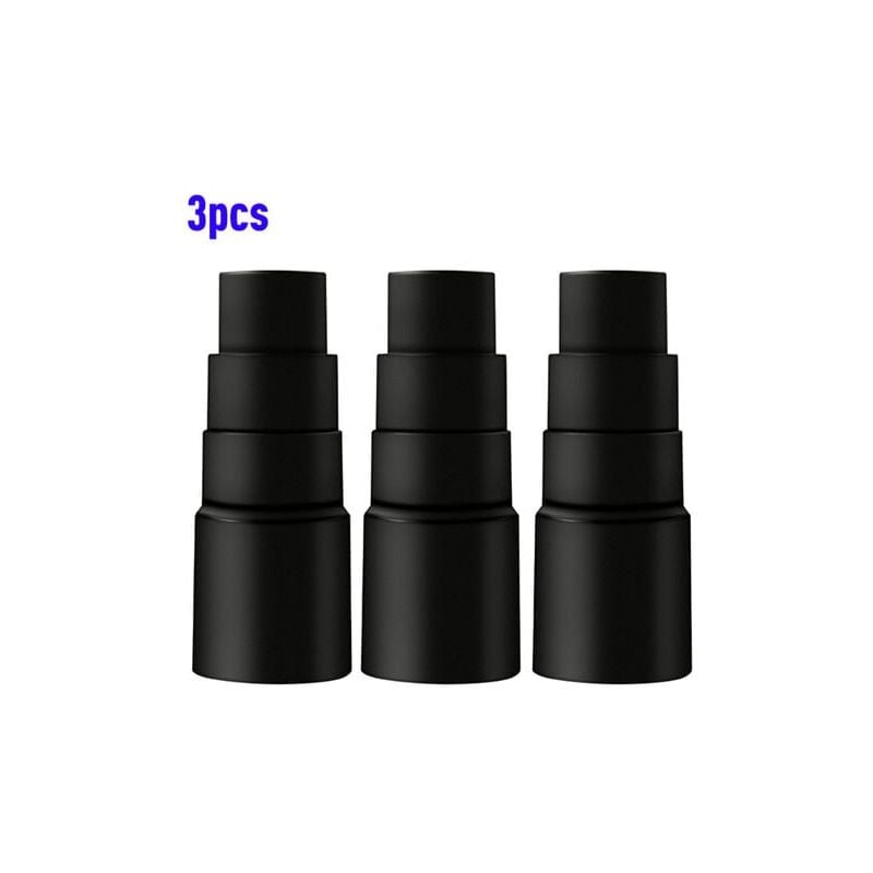 foto del prodotto adattatore riduttore per tubo di aspirazione aiperq da 3 pezzi per utensile di aspirazione della polvere, trapano, seghetto alternativo, sega
