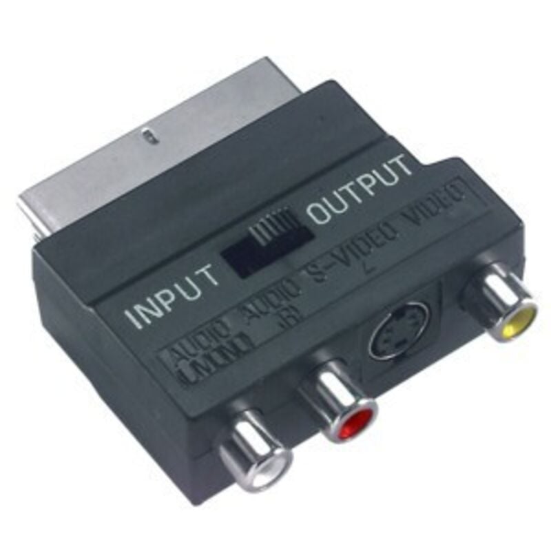 foto del prodotto adattatore scart audio/video ( elcart cod. 450740400 )