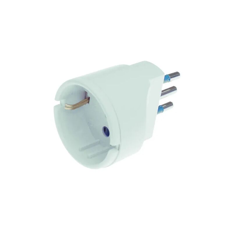 foto del prodotto adattatore schuko faeg 10a bianco