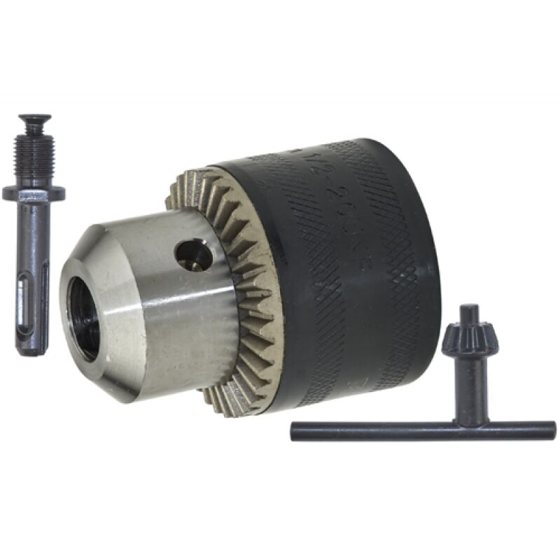 foto del prodotto adattatore sds plus con mandrino e chiave kit 3pz. maurer