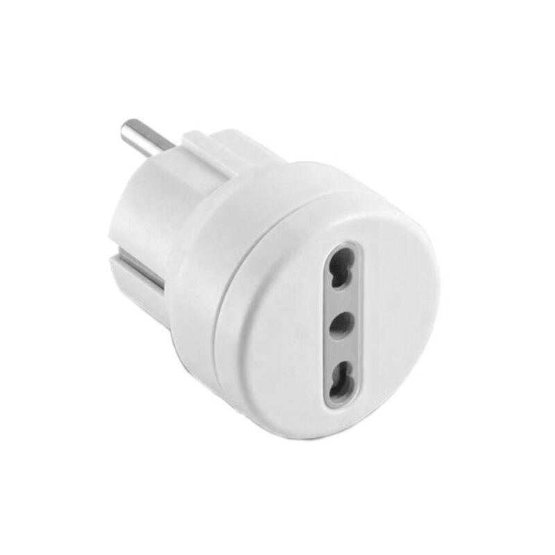 foto del prodotto adattatore spina schuko bipasso 10 16a fig.13