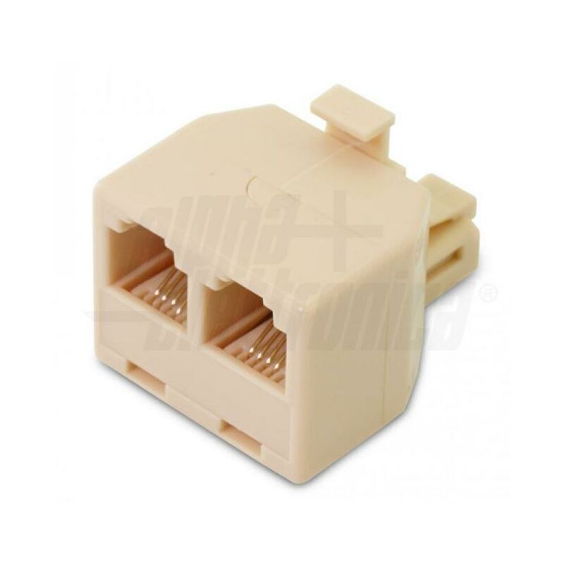foto del prodotto adattatore telefonico alpha elettronica modulare rj45 8p8c- 94-392